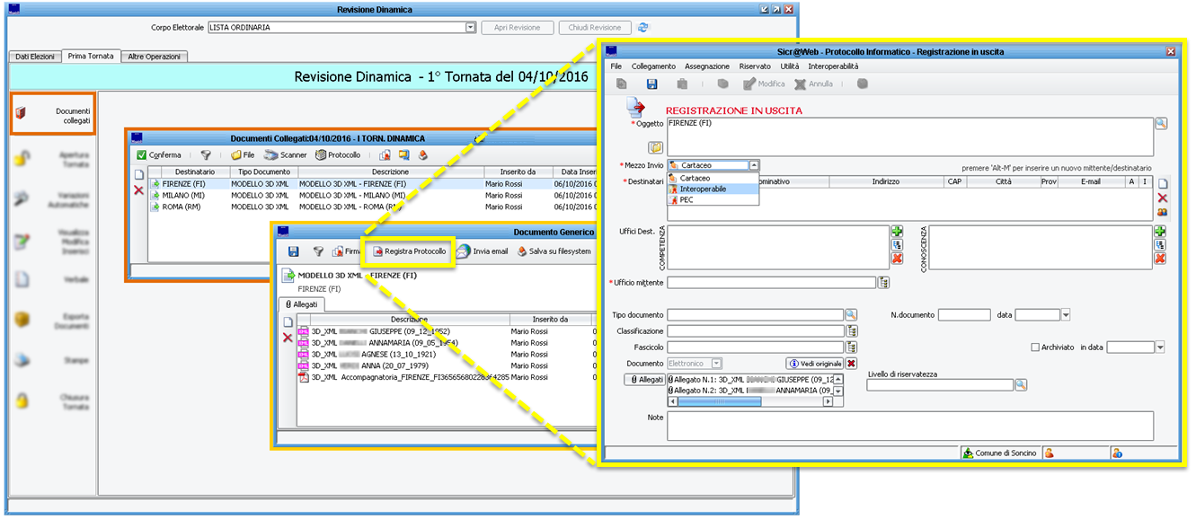 3D Xml in Uscita