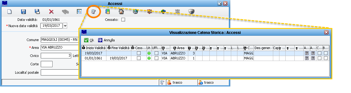 Variazione Toponomastica