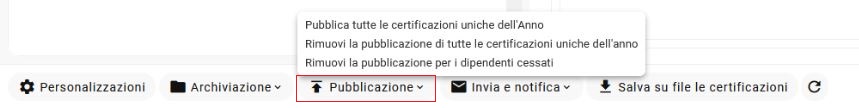 Gestione Certificazioni Uniche Archiviate (New)